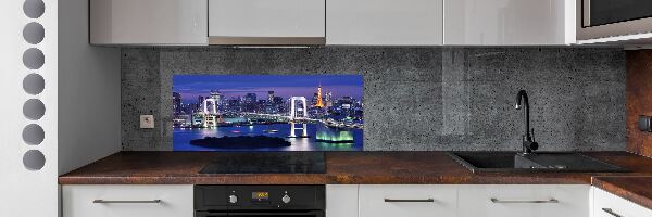 Kitchen splashback Bridge in Tokyo