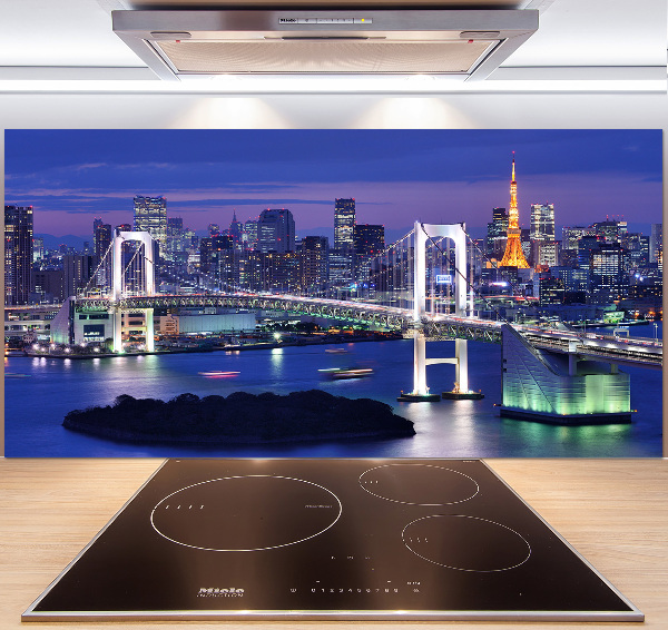 Kitchen splashback Bridge in Tokyo