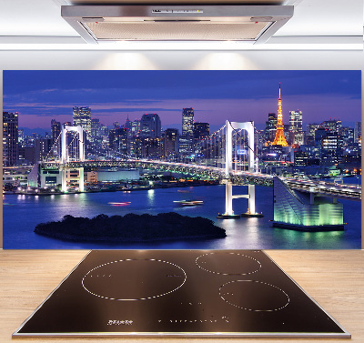 Kitchen splashback Bridge in Tokyo