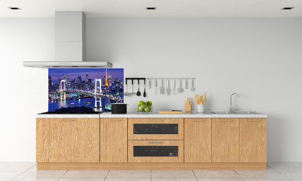 Kitchen splashback Bridge in Tokyo