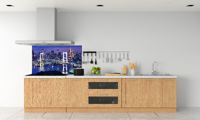 Kitchen splashback Bridge in Tokyo