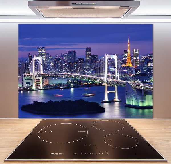 Kitchen splashback Bridge in Tokyo