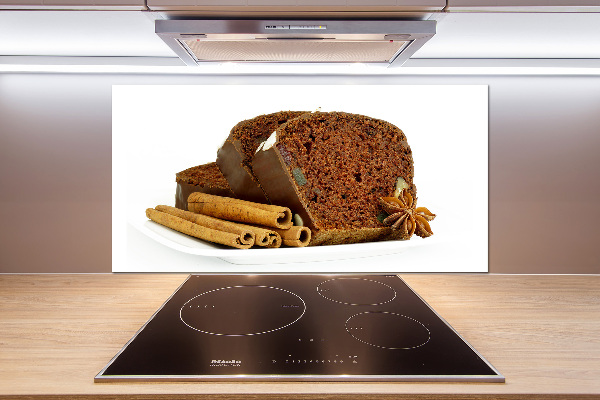 Cooker splashback Gingerbread and vanilla