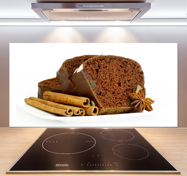 Cooker splashback Gingerbread and vanilla