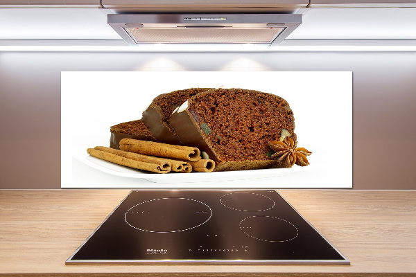 Cooker splashback Gingerbread and vanilla