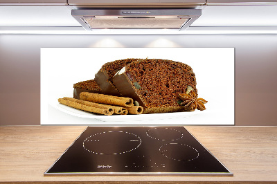 Cooker splashback Gingerbread and vanilla