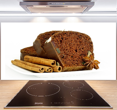 Cooker splashback Gingerbread and vanilla