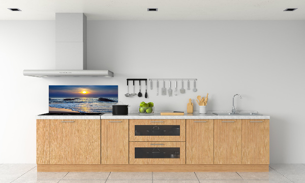 Cooker splashback Sunset sea