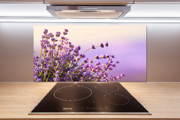 Kitchen splashback Lavender