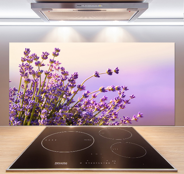 Kitchen splashback Lavender