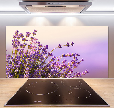 Kitchen splashback Lavender