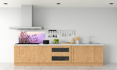 Kitchen splashback Lavender