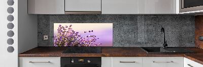 Kitchen splashback Lavender