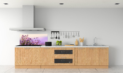 Kitchen splashback Lavender