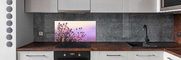 Kitchen splashback Lavender