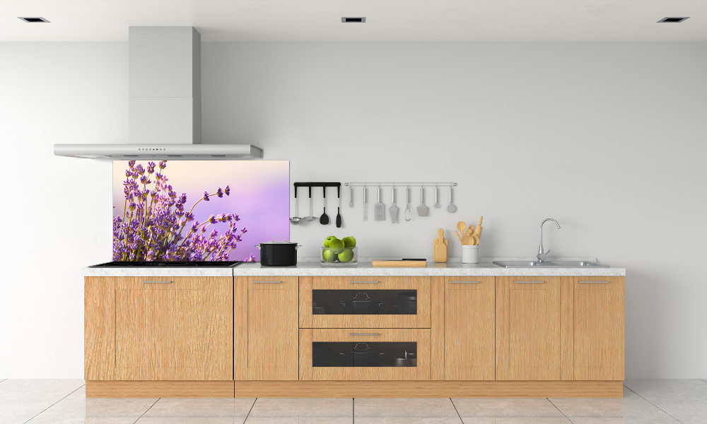 Kitchen splashback Lavender