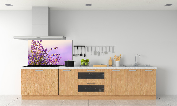 Kitchen splashback Lavender