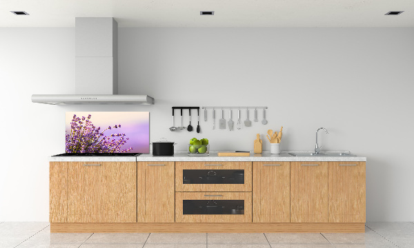 Kitchen splashback Lavender