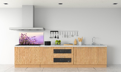 Kitchen splashback Lavender