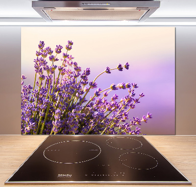 Kitchen splashback Lavender