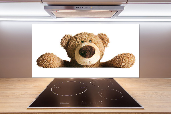 Kitchen splashback Teddy bear