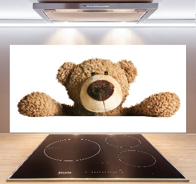 Kitchen splashback Teddy bear