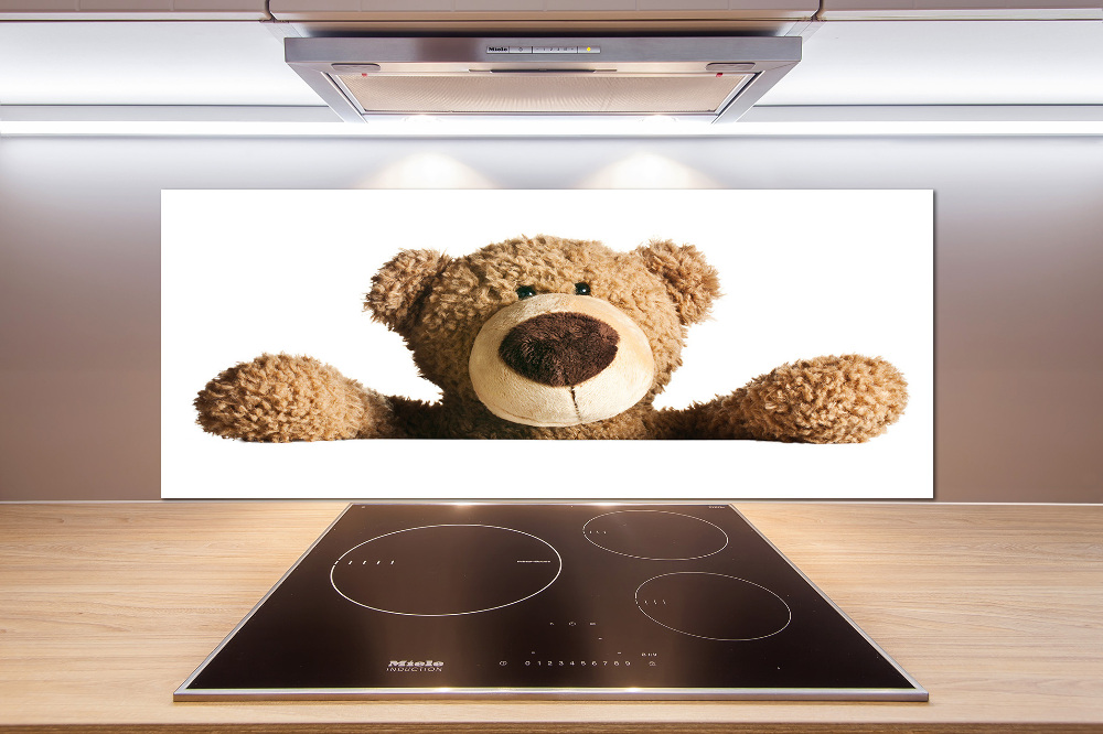 Kitchen splashback Teddy bear