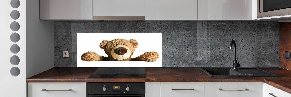 Kitchen splashback Teddy bear