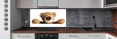 Kitchen splashback Teddy bear