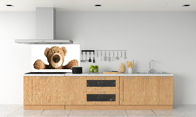 Kitchen splashback Teddy bear