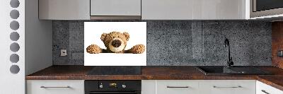 Kitchen splashback Teddy bear