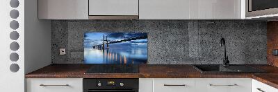 Kitchen wall panels Little bridge