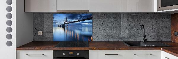 Kitchen wall panels Little bridge