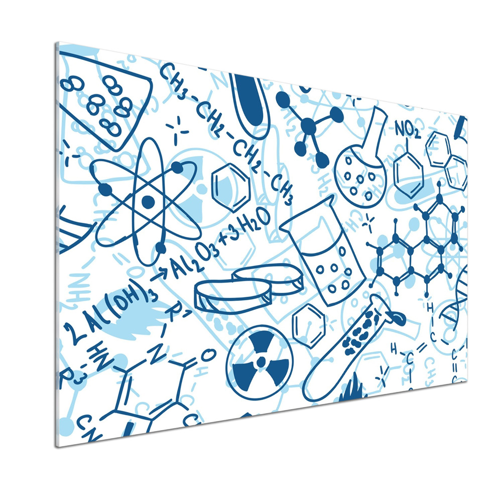 Kitchen splashback Background chemistry