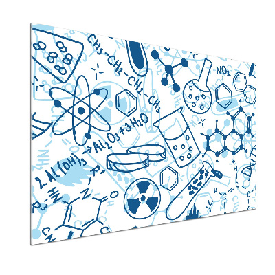 Kitchen splashback Background chemistry