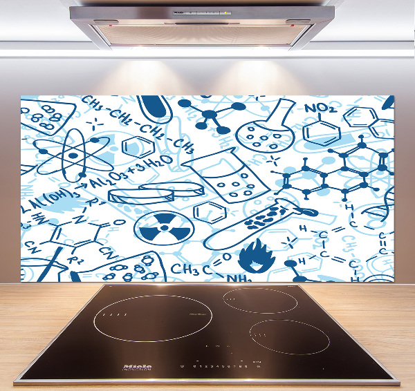 Kitchen splashback Background chemistry