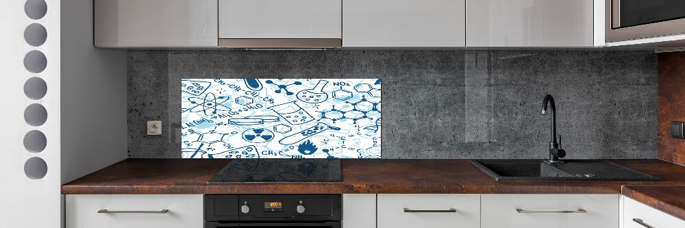 Kitchen splashback Background chemistry