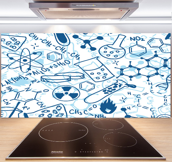 Kitchen splashback Background chemistry