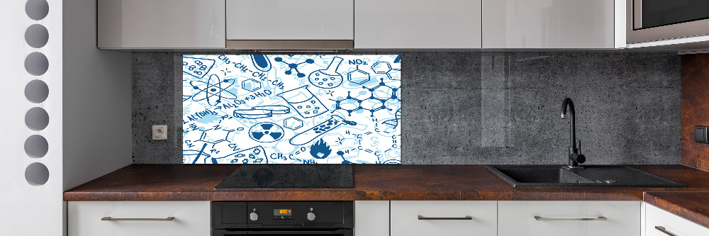 Kitchen splashback Background chemistry