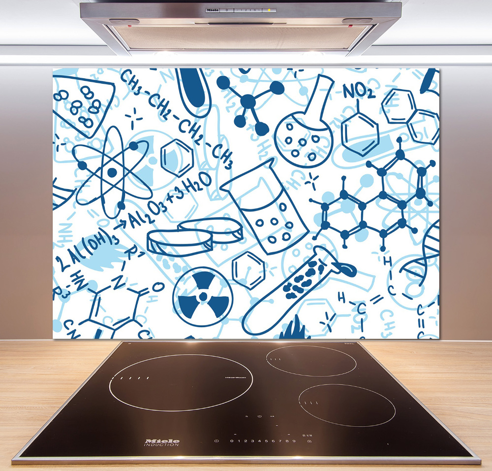 Kitchen splashback Background chemistry