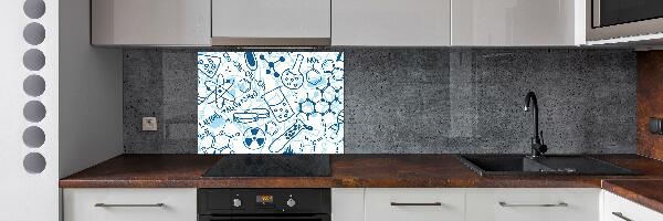 Kitchen splashback Background chemistry