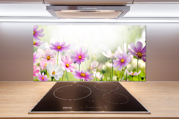 Kitchen splashback Flowers in the meadow