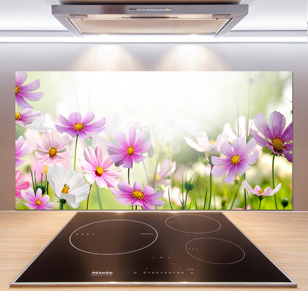 Kitchen splashback Flowers in the meadow