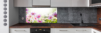 Kitchen splashback Flowers in the meadow