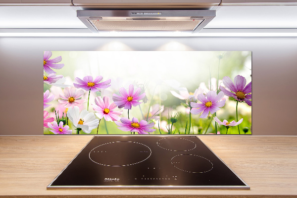 Kitchen splashback Flowers in the meadow