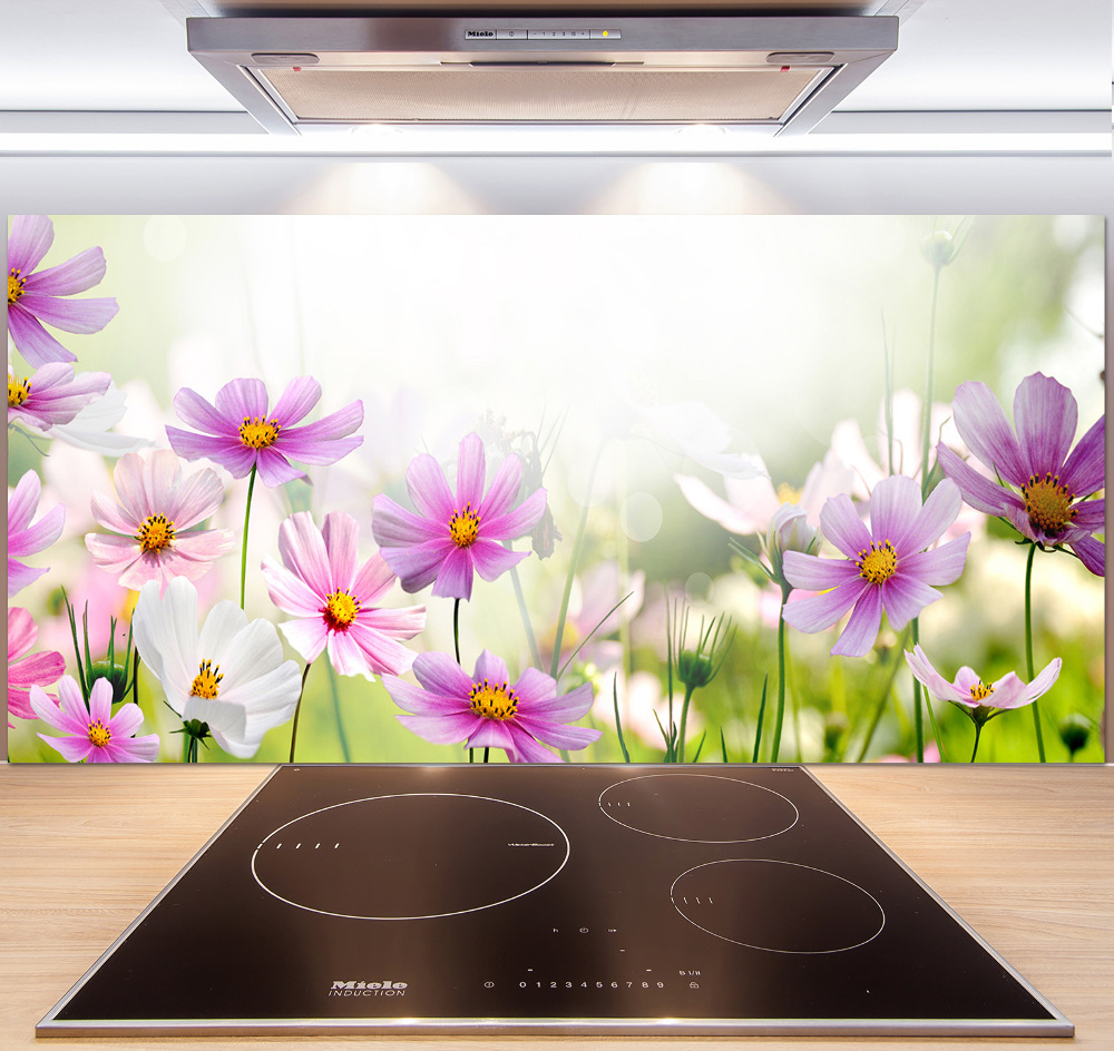 Kitchen splashback Flowers in the meadow