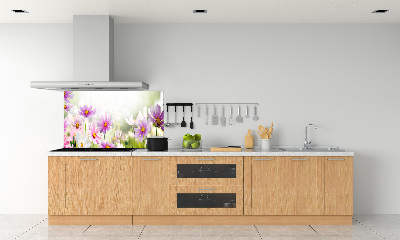 Kitchen splashback Flowers in the meadow