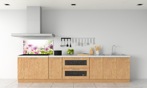 Kitchen splashback Flowers in the meadow