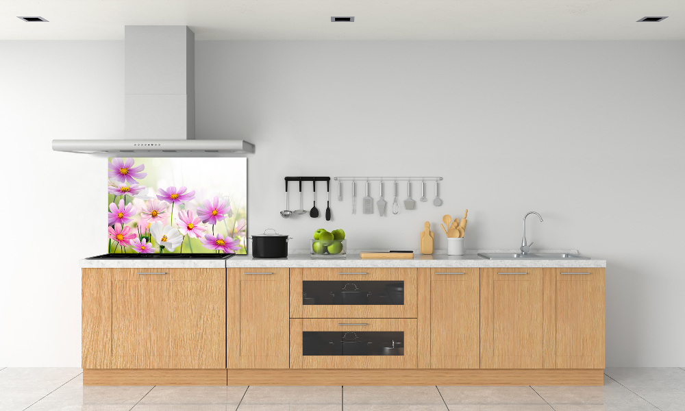 Kitchen splashback Flowers in the meadow