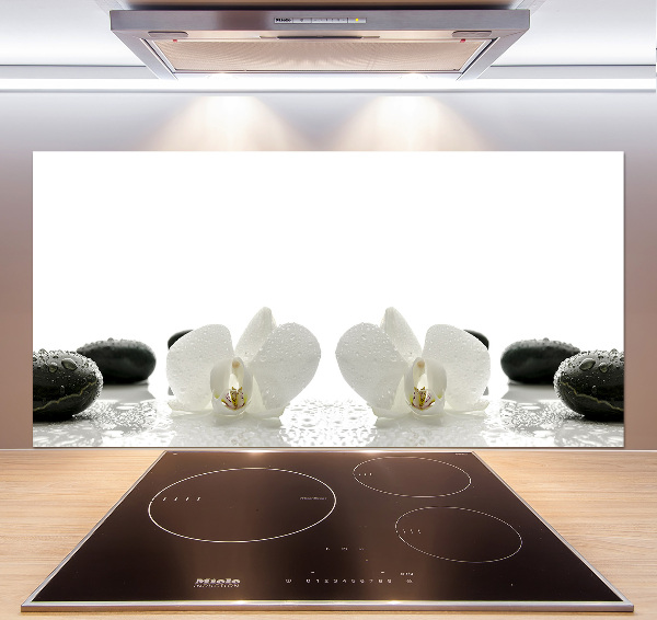 Kitchen splashback Orchid